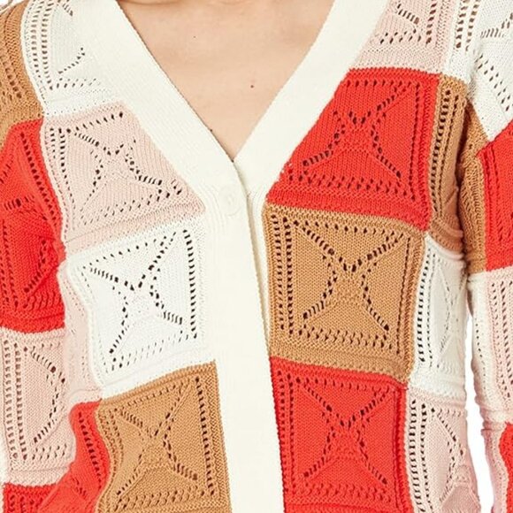 The Drop Crochet Cardigan Size S NWT - Picture 4 of 7